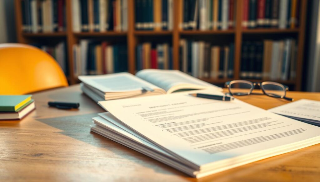 academic report structure