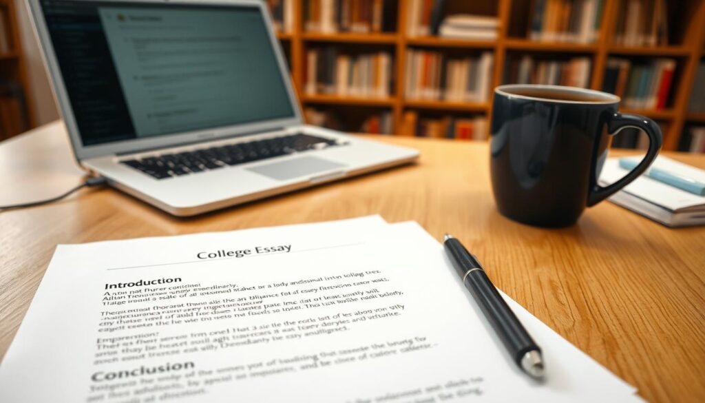 college essay format