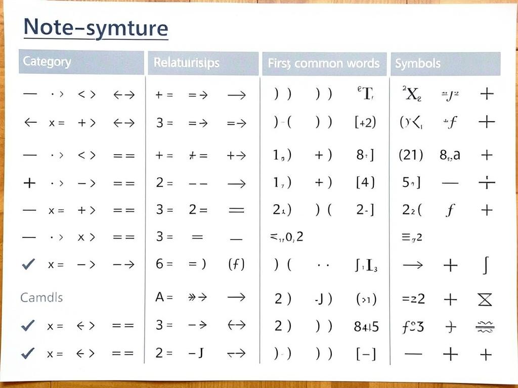 Note-taking abbreviations and symbols reference Note-taking abbreviations and symbols reference