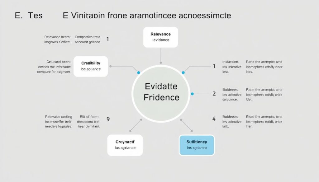how to analyse sources evidence evaluation framework