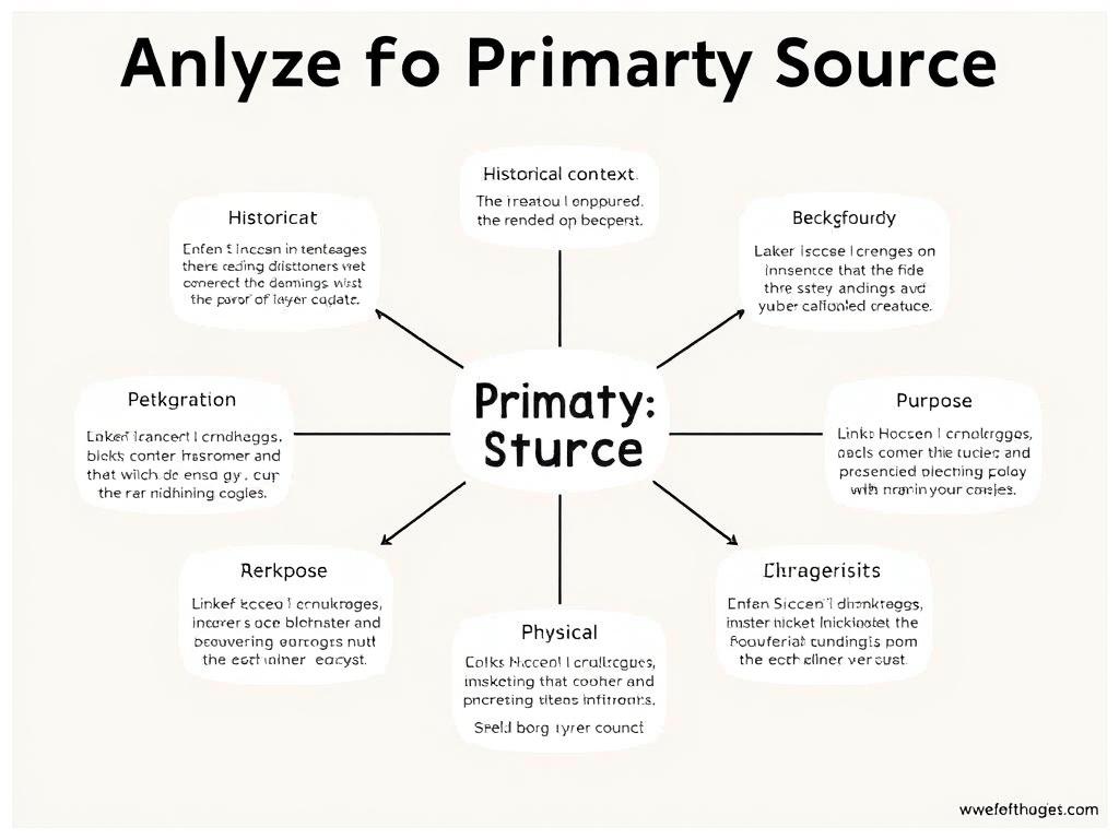 primary source analysis framework