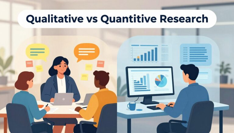 qualitative vs quantitative research